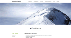 Desktop Screenshot of antonin-carion.com